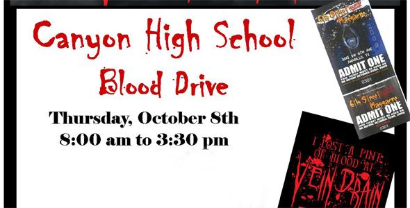 Blood drive scheduled for Thursday