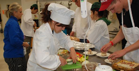 Students take Teen Chef Challenge 