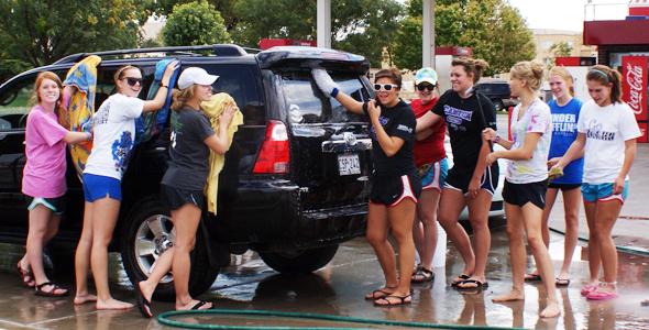 Schools for Schools pulls in cash with car wash