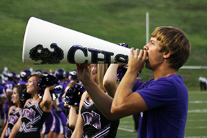 Junior becomes first male cheerleader since 2007