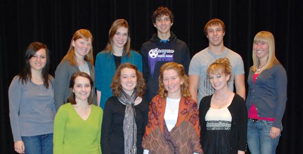 Four choir students earn all-state honors