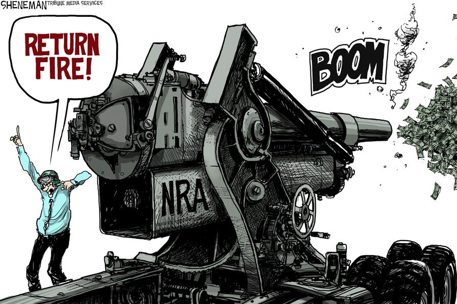 NRA fires back – The Eagle's Tale