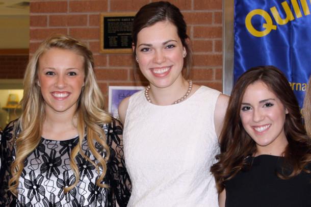 Senior Cortlyn Dees, 2013 graduate Rachel Smith and senior Kori Adair have been named to the 2013 All-State Journalism Staff.