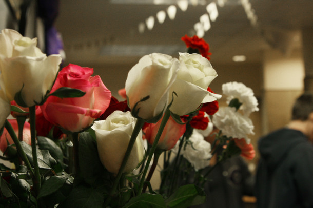 Roses and carnations are now on sale at The Eagles Nest. 