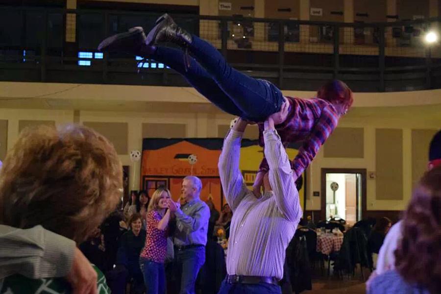 The WT Wesley Foundation fundraising event  featured dance styles adviser Laura Smith was afraid to tackle.