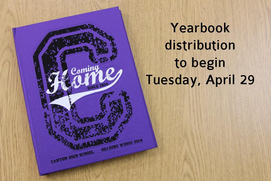Yearbook distribution to begin Tuesday
