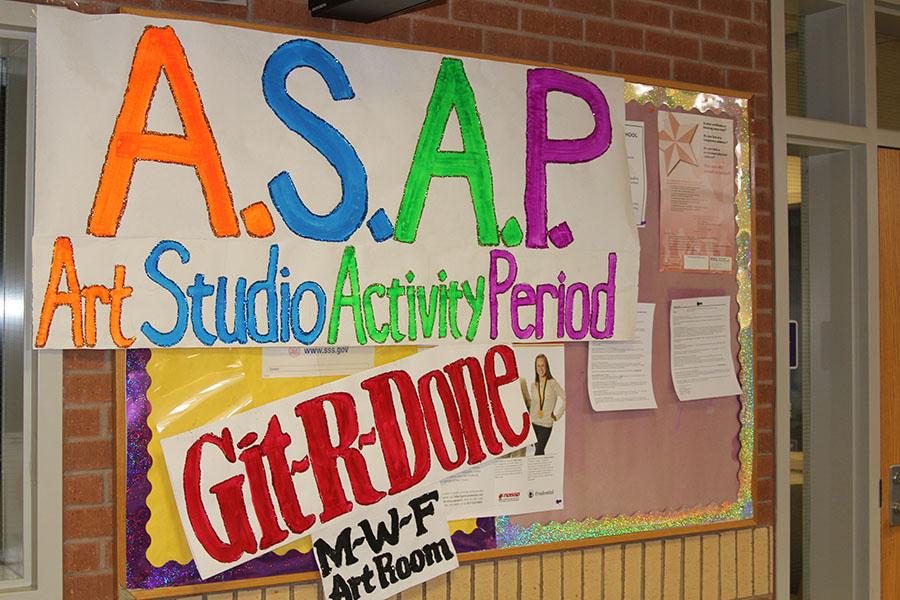 Art assistance now available during activity period