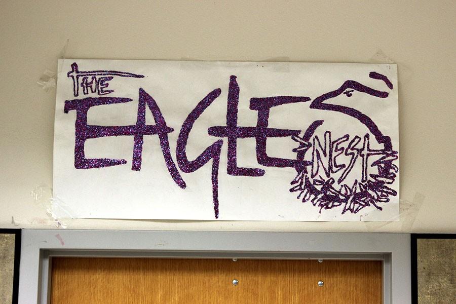 The Eagles  Nest school store is located in room 1300, and is set to open in Sept.