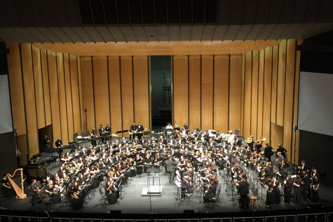 The  5A  All-State Symphonic Band performs in concert.