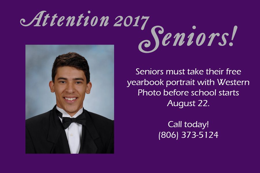 2017 seniors must take yearbook photos during summer