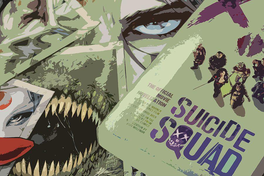 The movie Suicide Squad sprang from the comic and led to a novelization. 