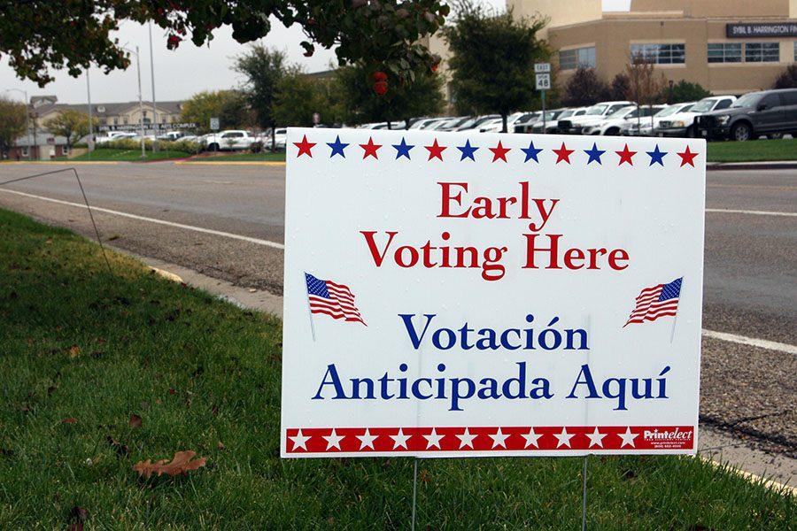 Texas offers early voting in addition to the official voting date, Nov. 8.