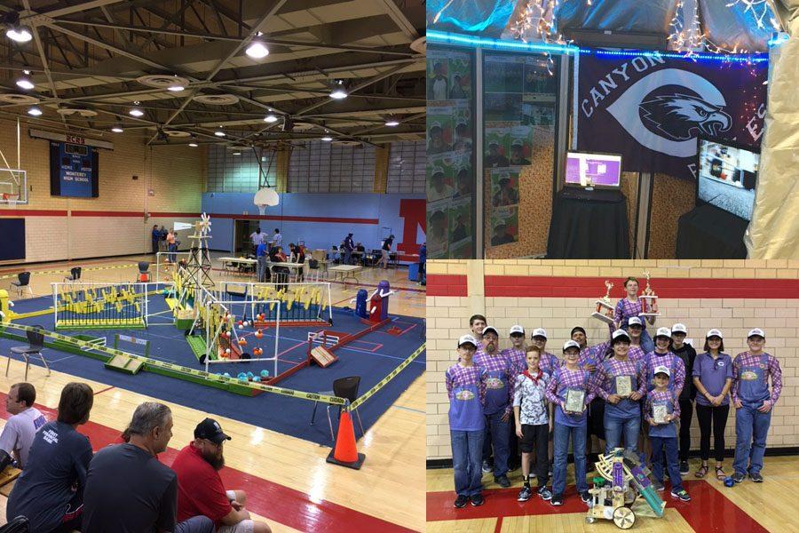 The robotics team competed at the State UIL Robotic Meet Dec. 8-10. 