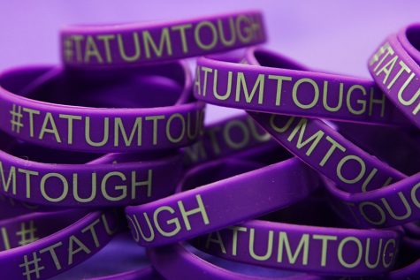 #TatumTough bracelets are available in the school store and from 1300 hallway teachers.