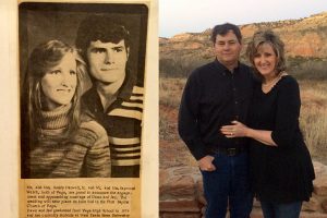 Dawn and Jed Welch became engaged in 1979 and have been married 38 years. 