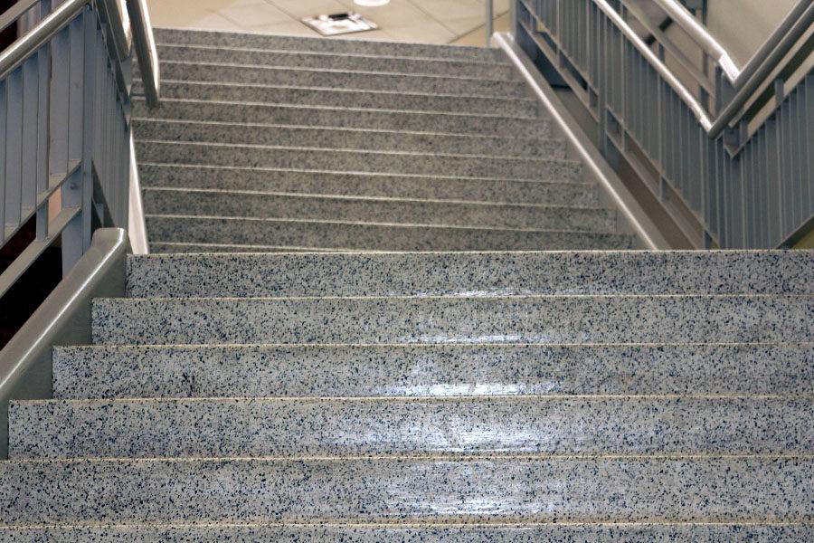 The stairs should be empty during activity period starting March 2 until further notice.