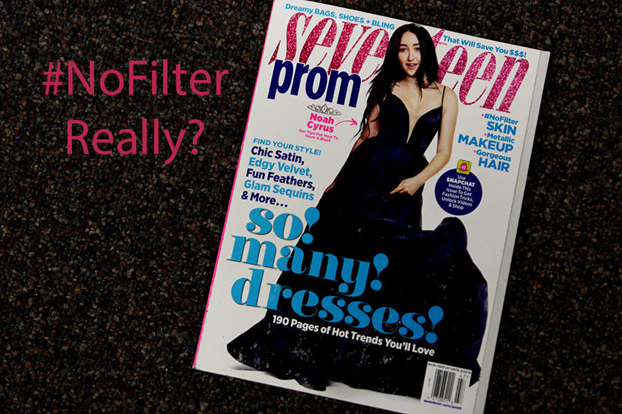 Magazines for teens present filtered reality