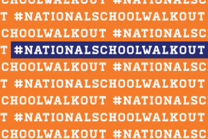 The National School Walkout will begin tomorrow at 10 a.m.