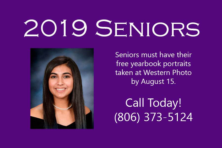 Seniors must take yearbook portraits during summer