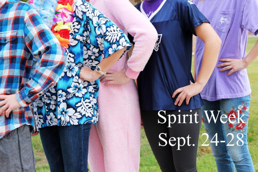 Student can participate in a  variety of dress-up days during spirit week.