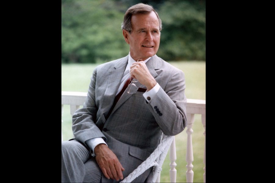 Portrait of Vice President George Bush,
23 Jul 86.