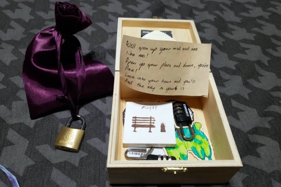 The clues in the box were related to Meyer and Smiths relationship. 