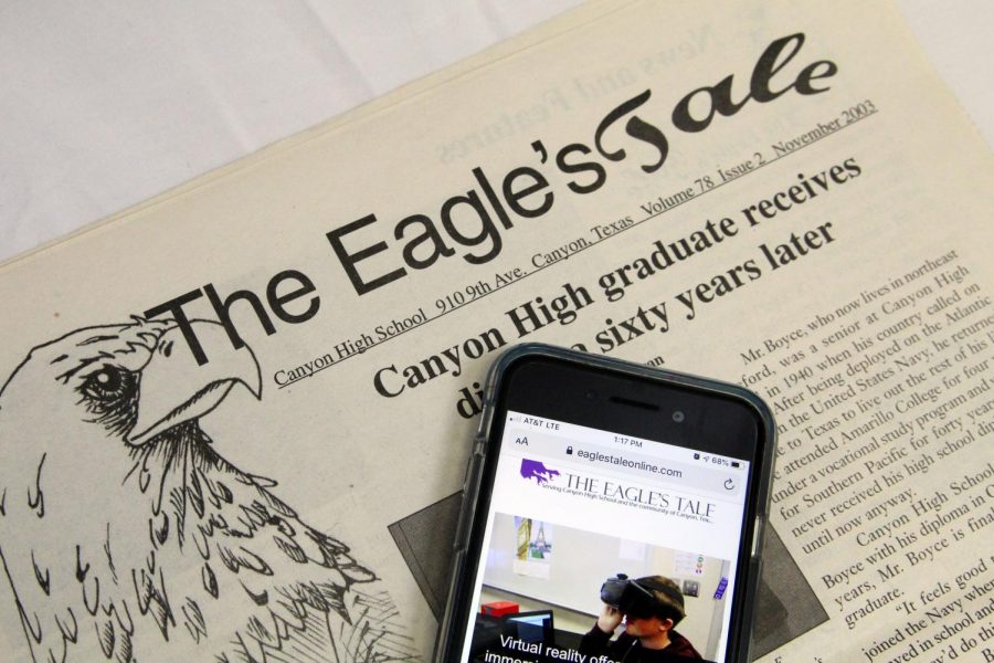 Before+2009%2C+The+Eagles+Tale+was+solely+a+physical+newspaper.+