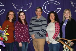 The nominees for Teacher of the Year include (left to right) Ellen Ward, Kylie Howel, Lance Culbert, Rubi Perez and Nicole Moore. 