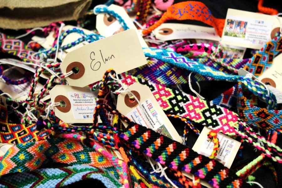 All the pulseras and bolsitas are handmade by artisans from Central America.