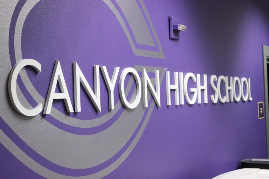 Before renovations started, a safety team from the districts Support Center evaluated Canyon High School. Assistant principal Mark McCulloch and Canyon High Resource Officer Daniel Roach moved into new offices as a part of the renovations, and attendance clerk Jennifer Douglass moved to the 2200 hallway.