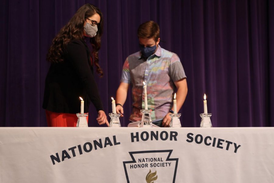 Canyon High School National Honor Society inducts 71 new members at ceremony Nov. 3. A video and photos will be available to family and friends to celebrate this accomplishment with their new inductee.