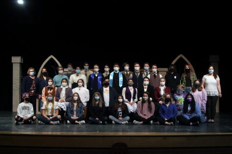 The One-Act cast and crew placed seventh at UIL Regionals Monday, April 12, with their show, “Blue Stockings, finishing their season. The show tells the story of four young women fighting for education and campaigning to be allowed to receive a formal degree like their male colleagues. While pursuing their academic achievements, the women strive to prove they are equal to men.