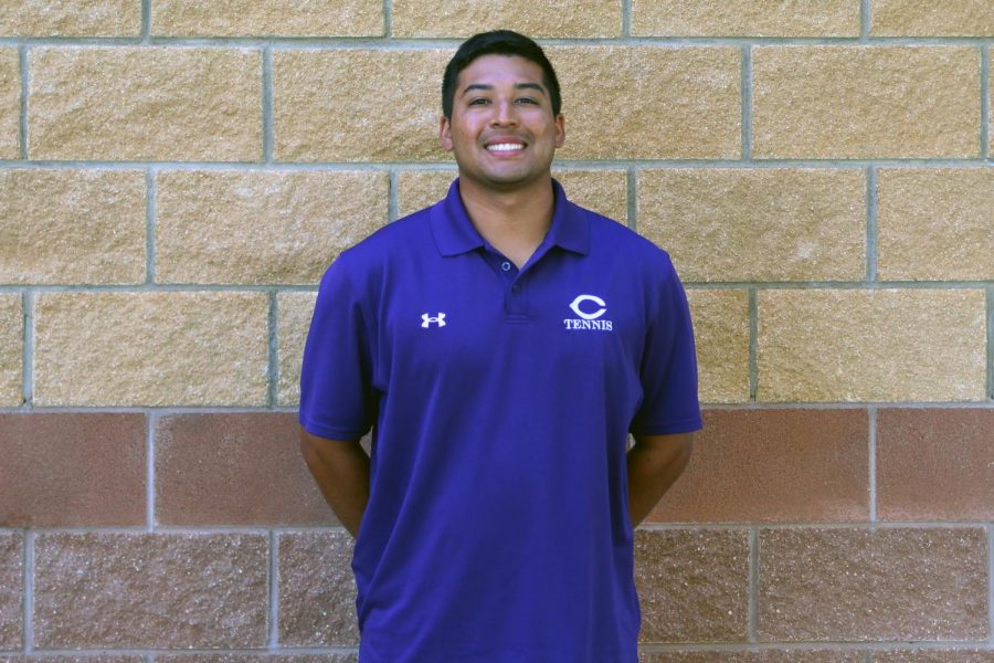 David DeLeon comes to Canyon High after coaching tennis in Hereford for five years. Alongside coaching, DeLeon teaches algebra. This is my home, DeLeon said. I take great pride in being from Canyon and giving back to the community I was raised in.