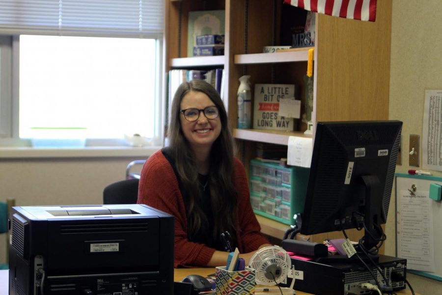 Kelsey Ray transferred from Randall High School, and will be teaching honors Algebra 2. "I am looking forward to getting to know my students and the staff at CHS," Ray said. "Everyone has been so welcoming and helpful. I am excited to challenge my students and help them be the best they can be."