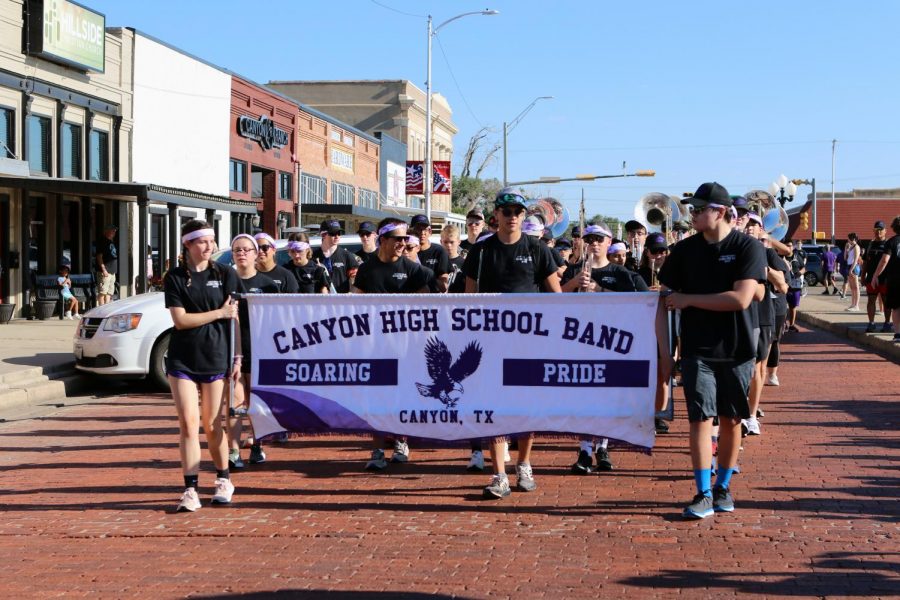 The Soaring Pride Bands March-A-Thon was Aug. 21. Students are still actively fundraising for band fees, and those willing can donate through the end of this week. “I have seen March-A-Thons in other communities not be as effective as the one here, and I think it has everything to do with the way Canyon supports its organizations within the city,” Rath said. “Canyon is uniquely supportive of something like the March-A-Thon. In other communities, the March-A-Thon is just an activity. In Canyon, this is something that the community hangs their hats on, looks forward to and wants to know is going on.”