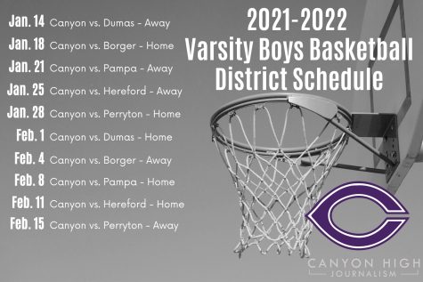 2021 Varsity boys basketball schedule, roster