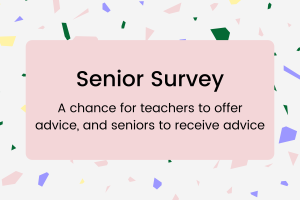 All seniors and staff at Canyon High School are encourage to fill out a google form by April 15. Seniors who complete a form will be entered in a giveaway to win a $10 Chick-fil-A gift card. Only seniors are eligible to win. 