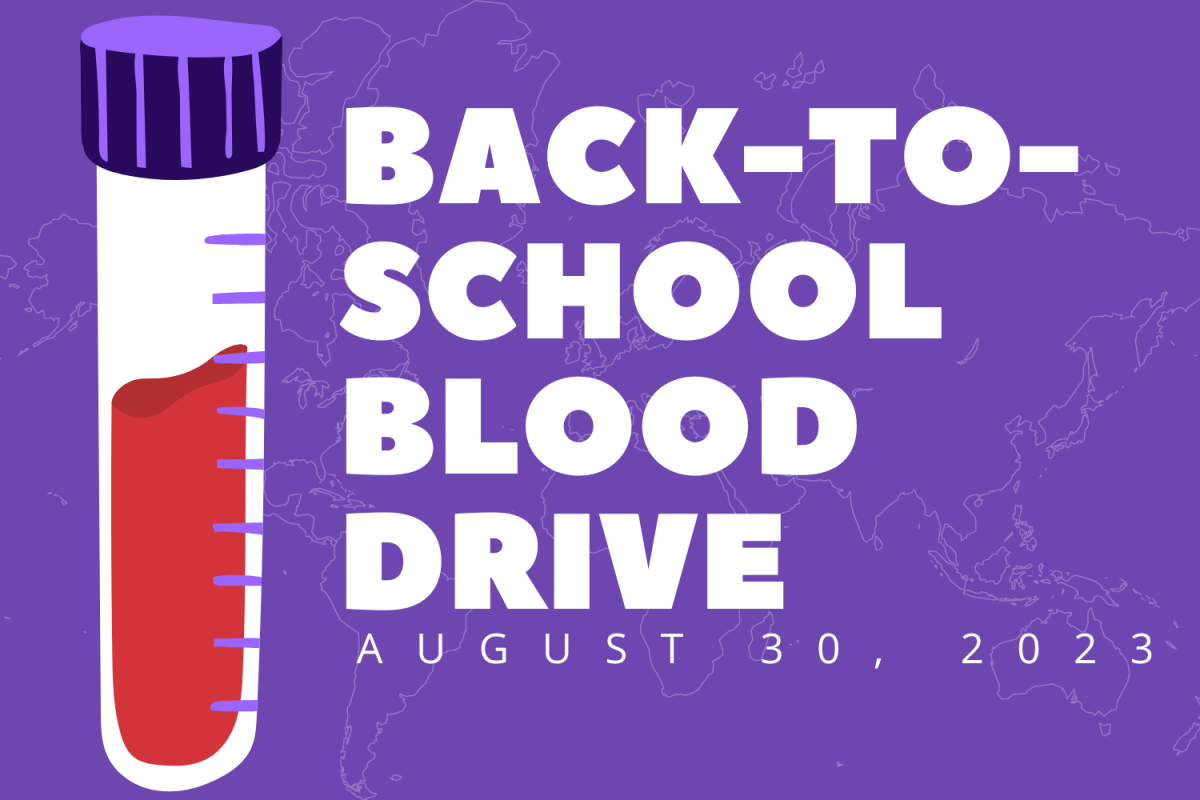 The Key Club will host the first blood drive of the year on Aug. 30. The Key Club hosts four blood drives annually through Coffee Memorial Blood Center to supply blood to those in need. 
