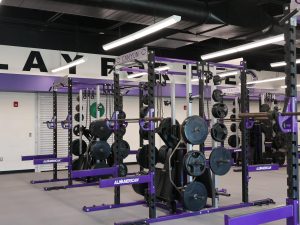 The brand new weight room that was completed over the summer during the 2024 renovations.