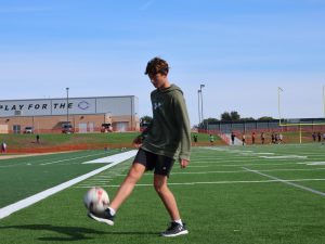 Freshman Kevin Korenik has been playing soccer his whole life. "I fell in love with soccer, just the sport in general, the teamwork and the friendships that come along with it," Korenik said.