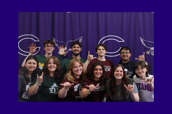 10 of the students selected for the Fine Arts signing