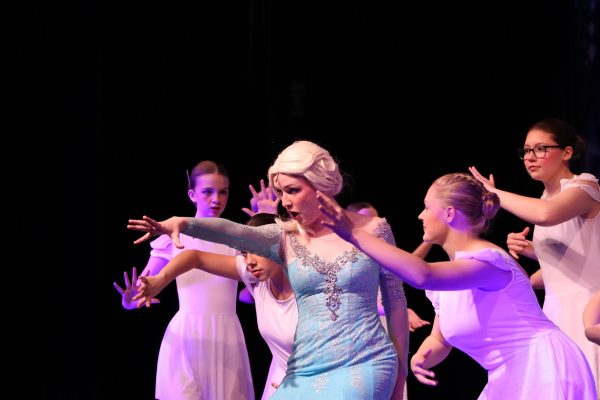 Elsa (Gordon) becomes confident in her powers. She is free.