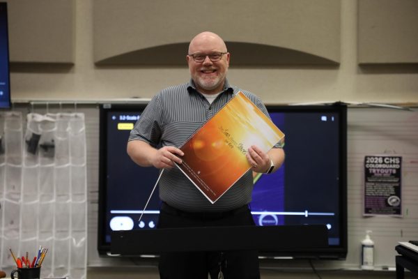 Band Director Eric Rath is Canyon High's Teacher of the Year for 2025-2026